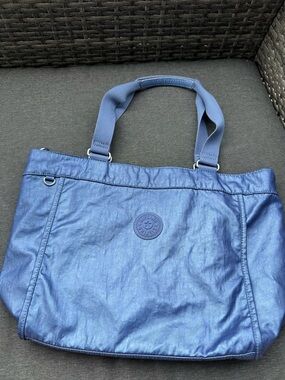 Kipling Blue Women's Tote Bag